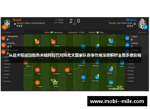 从战术枢纽到胜负关键阿拉巴对阵尤文国家队赛事作用深度解析全面多维影响