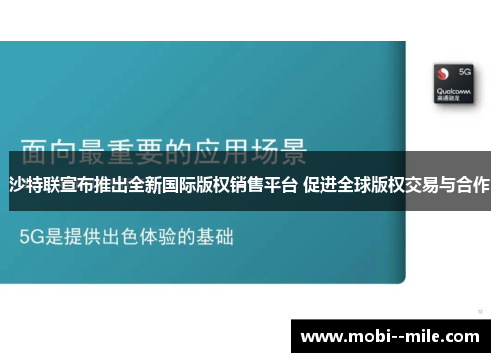 沙特联宣布推出全新国际版权销售平台 促进全球版权交易与合作